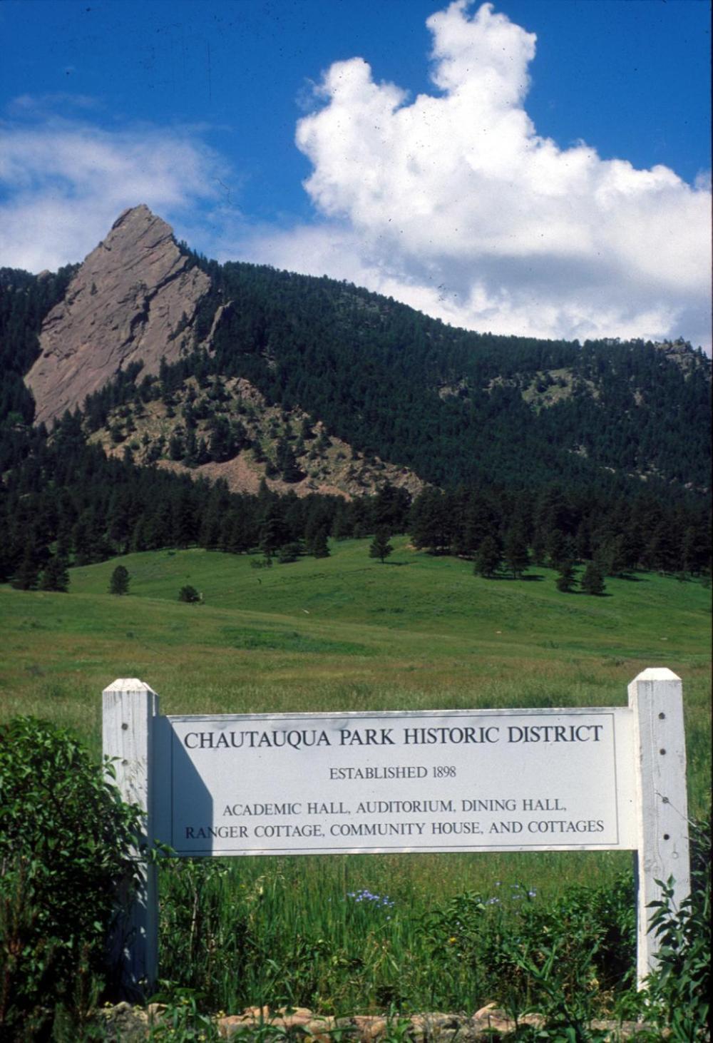 Colorado Chautauqua Cottages Boulder Buitenkant foto